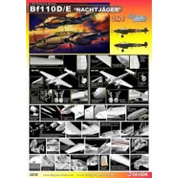 DR3210 1/32 Bf110D/E...