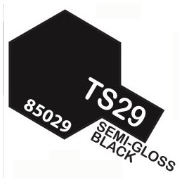 TS29 SPRAY Semi-Gloss Black