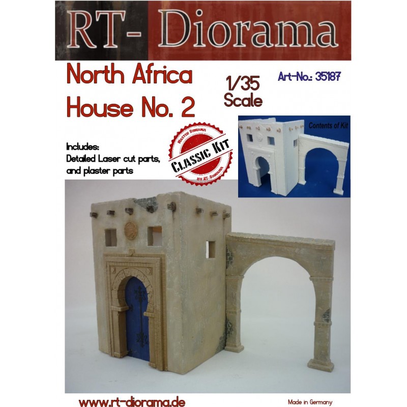 Diorama Siti Di Modellismo Statico RT-DIORAMA 35187S 1/35 North