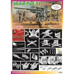 DR6523	1/35 FLAK 37 MIT...