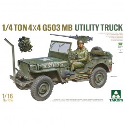 TKM1016 ¼-ton 4×4 truck 1/16