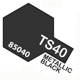 TS40 SPRAY Metallic Black