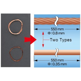 TR06628 55cm Brass Wire set