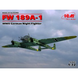 ICM 72293 1/72 FW 189A-1,...
