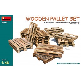 MA49016 1/48 Wooden Pallet Set