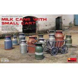 MA35580	1/35 Milk Cans with...