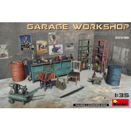 MA35596	1/35 Garage Workshop