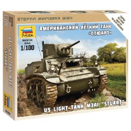 ZS6265	1/100 US LIGHT TANK...