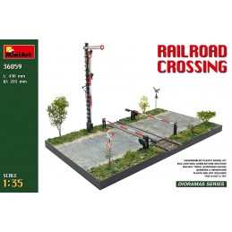 MA36059 RAILROAD CROSSING 1/35
