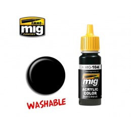 AMIG0104 WASHABLE BLACK 17ml