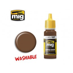 AMIG0107 WASHABLE EARTH 17ml