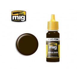 AMIG0134 BURNT BROWN RED 17ml