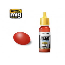AMIG0188 METALLIC RED 17ml